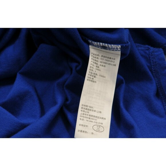 Hollister Mens Logo Long Sleeve T Shirt Small Southern California Spell Out Blue - Picture 6 of 9